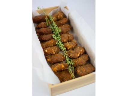 Minikarbanátky s česnekem a cibulkou