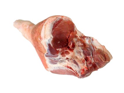 Injektovaná vepřová kýta s kostí připravena pod lampou (10 – 15kg)