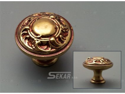 24401.03001.54 rustikální úchytka knopka