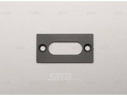 Protiplech 11x30mm NR černý 2mm oblá hrana