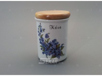 Dóza na potraviny s dřev. víčkem "C" 0,5l