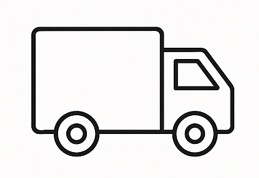 Ikona nákladního auta - doprava zdarma od 5 000 Kč po celé České republice