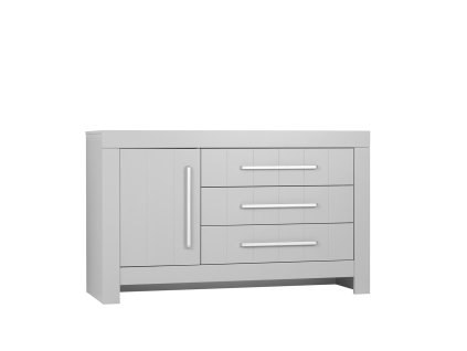 Calmo 3drawer1door chest grey 1
