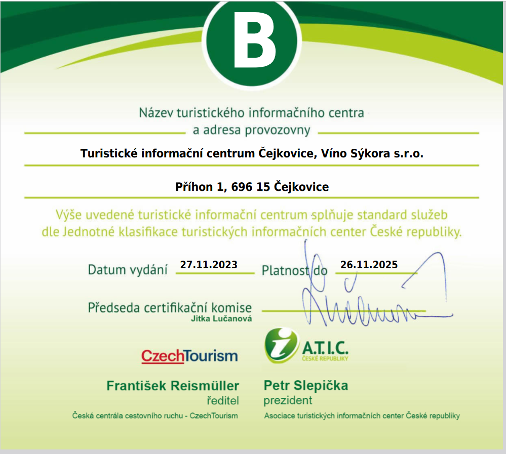 certifikát