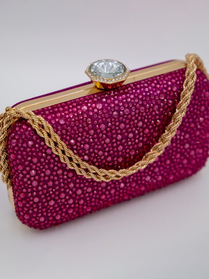 Luxusná ružová kabelka