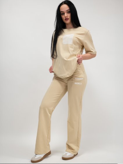 Béžová tepláková súprava