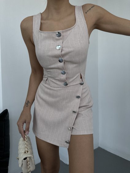 Elegantný béžový komplet