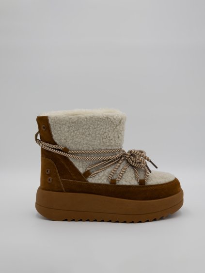 Zimné snehule s kožušinovým vnútrom