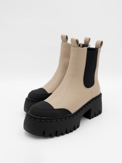 Dámske členkové workery s platformou