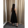 Čierne šaty midi
