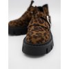Mokasíny s leopardím vzorom
