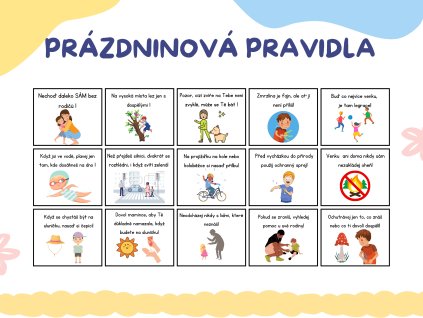 Prázdninová pravidla