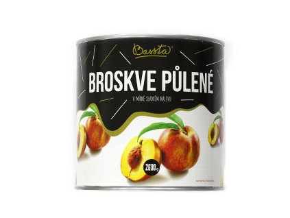 Broskyne lúpané kompót 2650ml Bel Sun 31.12.2027