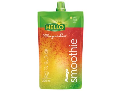Hello Smoothie 200ml jahod/marh/anan/mango