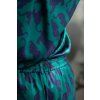Verdana Panther Pure Silk Lounge Trousers