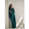 Verdana Panther Pure Silk Lounge Trousers