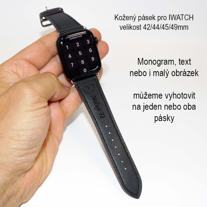 Elegance. Minimalismus. Význam. Kožený pásek pro Apple Watch, který promluví za vás.