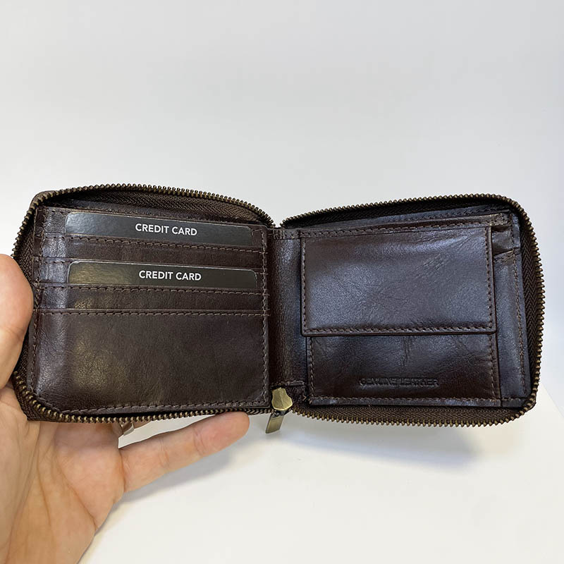 Pánská peněženka ROYAL ZIPPER – s fotkou, textem nebo monogramem