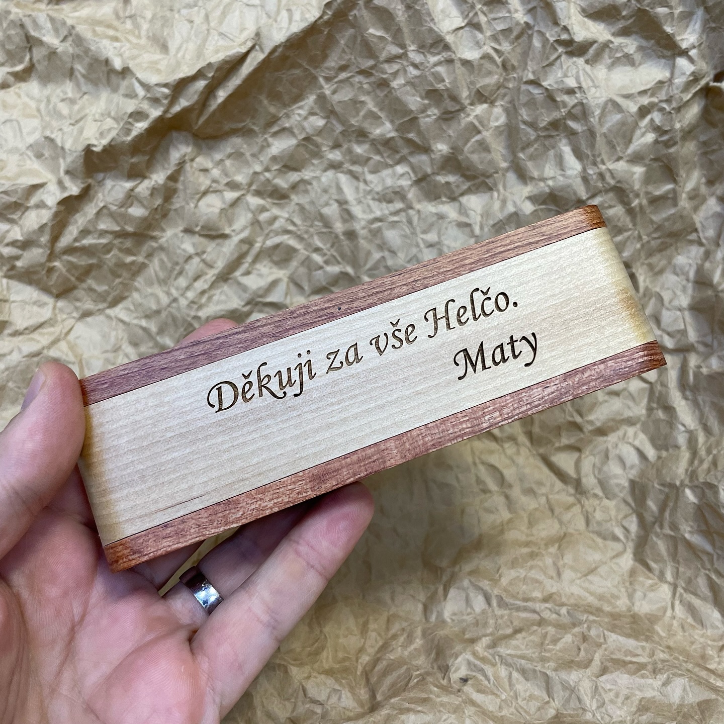 Dárkové pero s vyrytým citátem a jménem