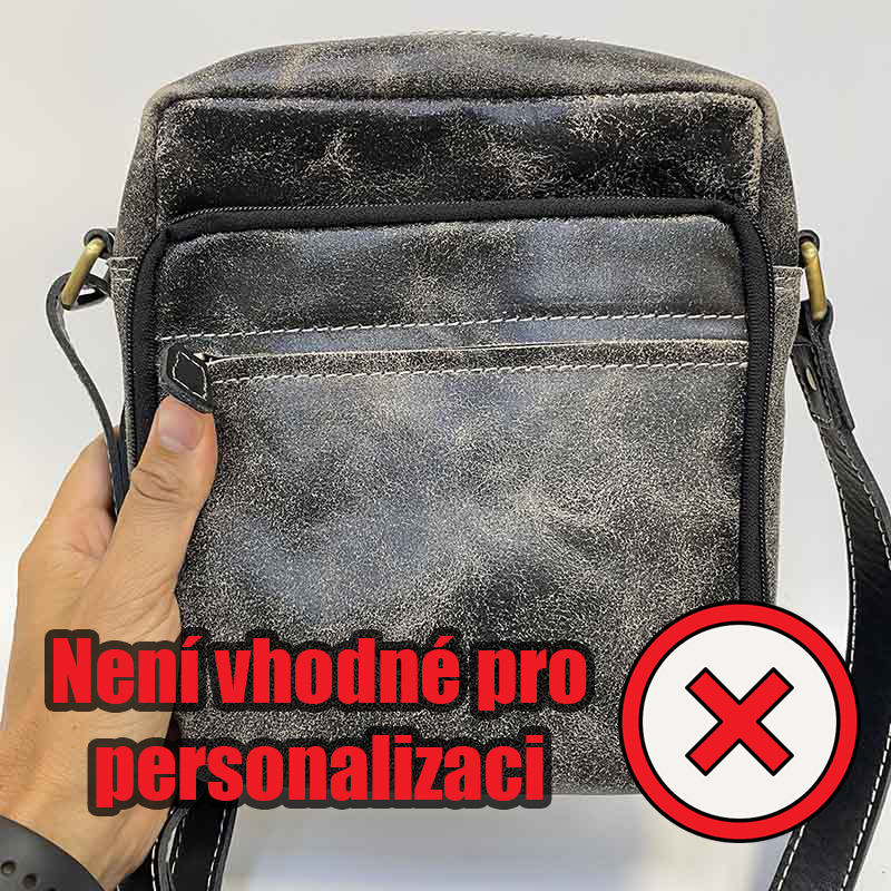 Kožené tašky a personalizace, ano i ne