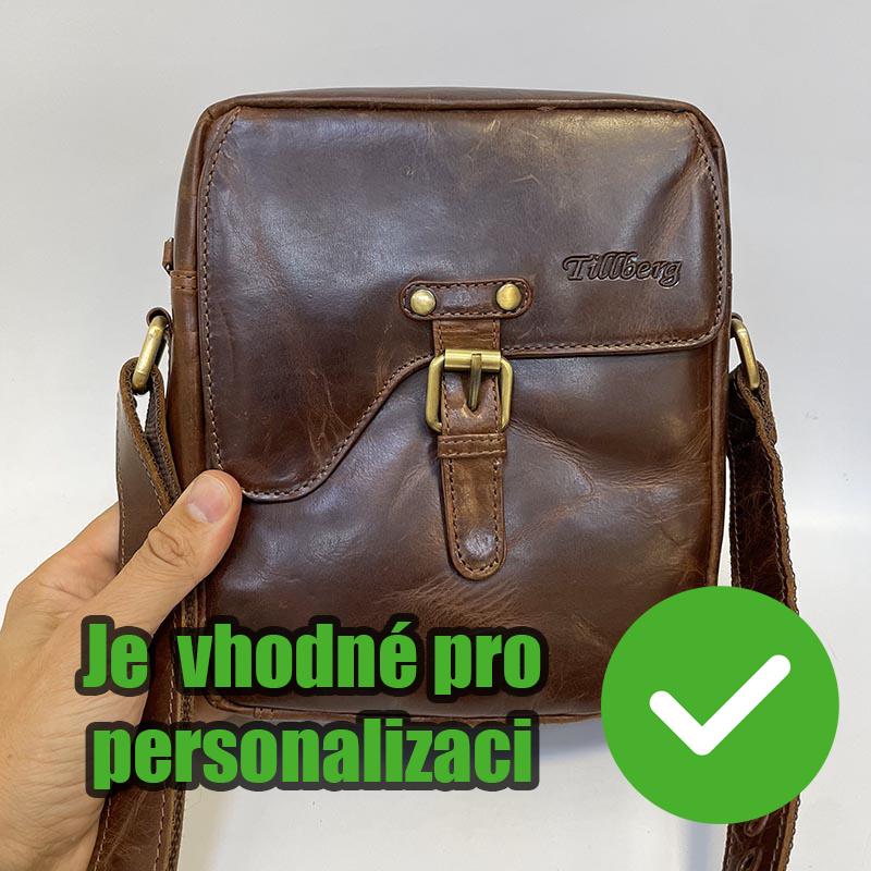 Kožené tašky s monogramem