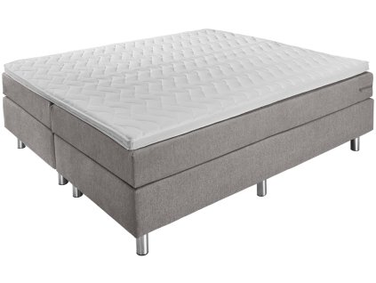 Posteľ Boxspring Basic Čalúnnická látka, bez zadnej časti
