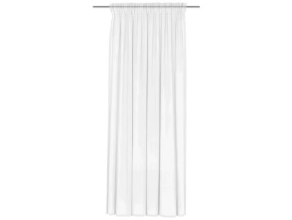 Priehľadná záclona Smaragd s páskou