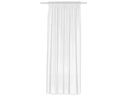 Priehľadná záclona Quarz s páskou