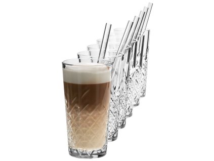 Latte-Macchiato-Set 12-teilig