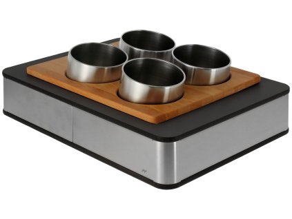 Box na príbory Fundale antracitový GN 1/2