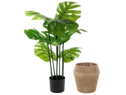 Umelá rastlina Michiko s kvetináčom