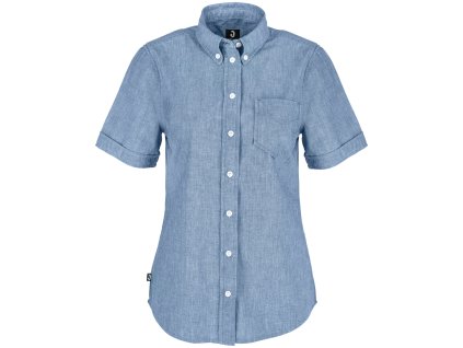 Dámska blúzka Chambray krátky rukáv