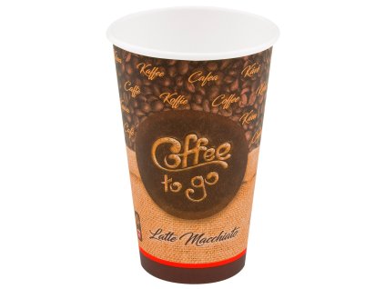 Pohár To Go latte macciato
