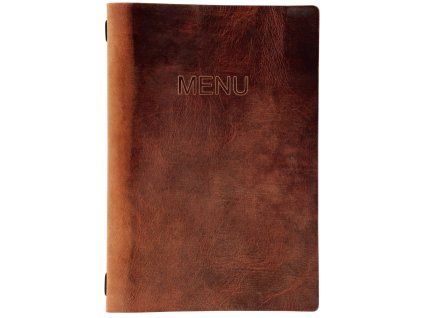 Jedálny lístok Airdrie s ražbou MENU A4