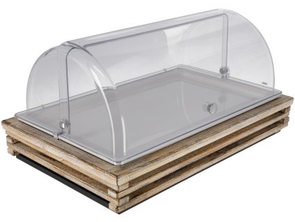 Chladiaca vitrína Natchez Melamín biela 1/1