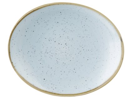 Podnos Stonecast Duck Egg oválny Coupe