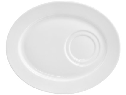 Kombi podšálka Base oválna