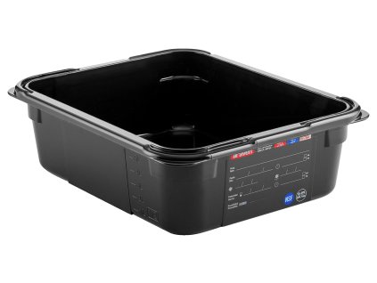 Nádoby na potraviny GN 1/2 čierna