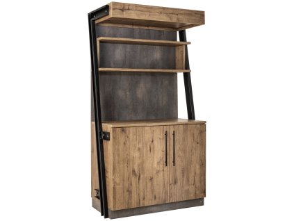 Pult Baristo Industriálny s dverami