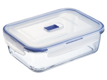 Sklenená miska Pure Box Active s obdĺžnikovým vekom
