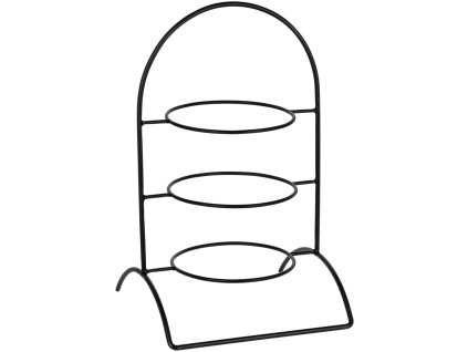 Etažér na taniere Owosso 3-stupňový