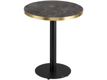 Príručný stôl Marvani Oceľový rám stola