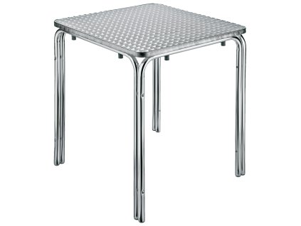 Hliníkový stôl Limona hranatý stohovateľný