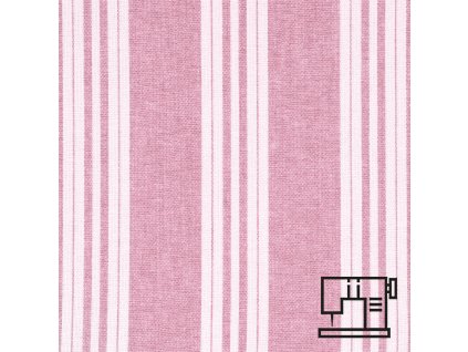 Obrusy a textil Skagen prúžky šité na mieru, cena za m²