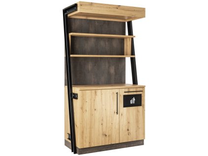 Pult Baristo Industriálny s odpadkovým košom