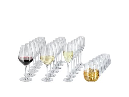 Kristallglas-Set Leya 24-teilig