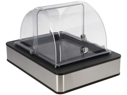 Chladiaca vitrína Fundale antracitová GN 1/2