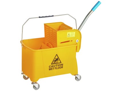 Dvojitý umývací vozík Clean Basic