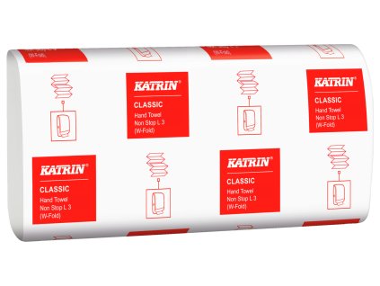 Skladané utierky Classic Non-Stop 3-vrstvové W-skladanie