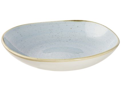 Tanier hlboký Stonecast Duck Egg organický tvar